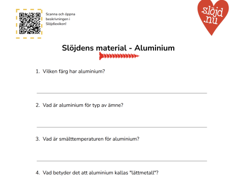 Frågeformulär metaller